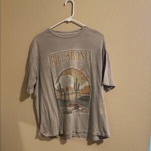 Billabong Sage Green Oversized Tee